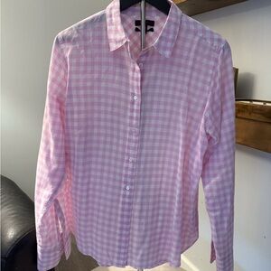 Pink Checkered Men's Shirt